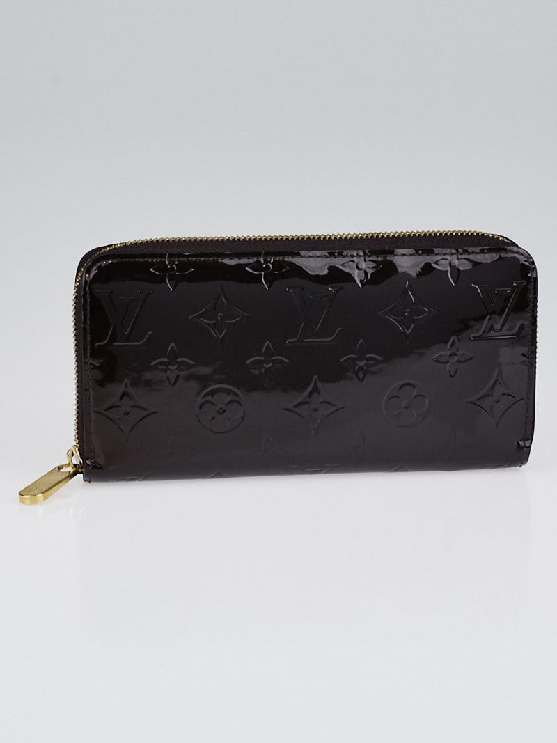 Louis Vuitton Amarante Monogram Vernis Zippy Wallet