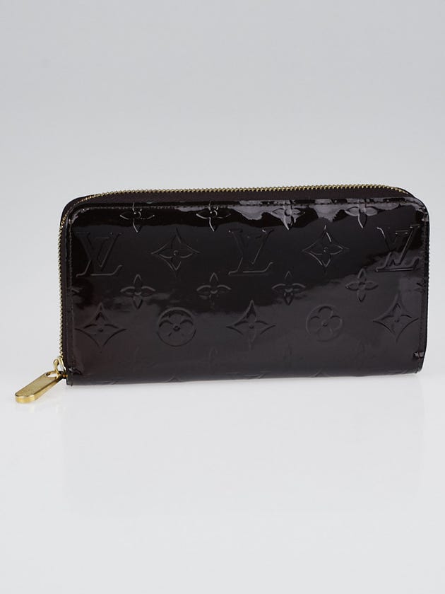 Louis Vuitton Amarante Monogram Vernis Zippy Wallet