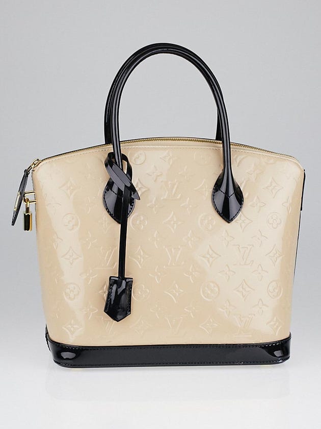Louis Vuitton Dune Monogram Vernis Lockit PM Bag