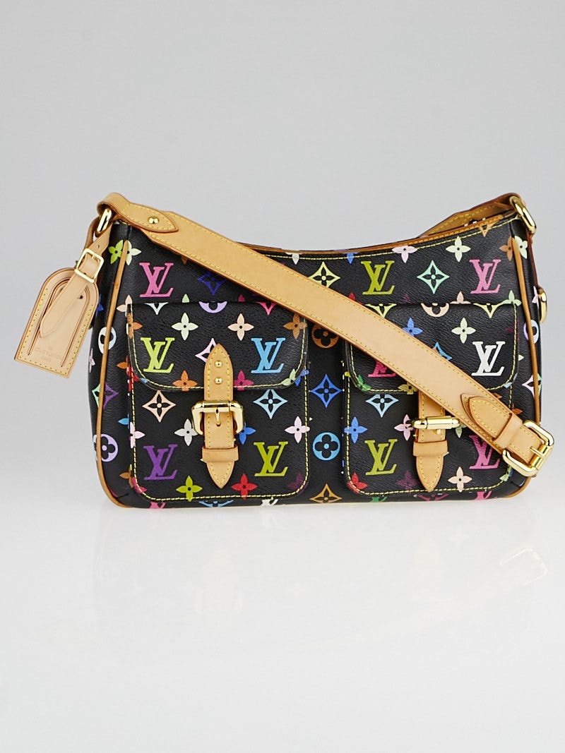 Louis Vuitton Black Monogram Multicolore Lodge PM Bag - Yoogi's Closet