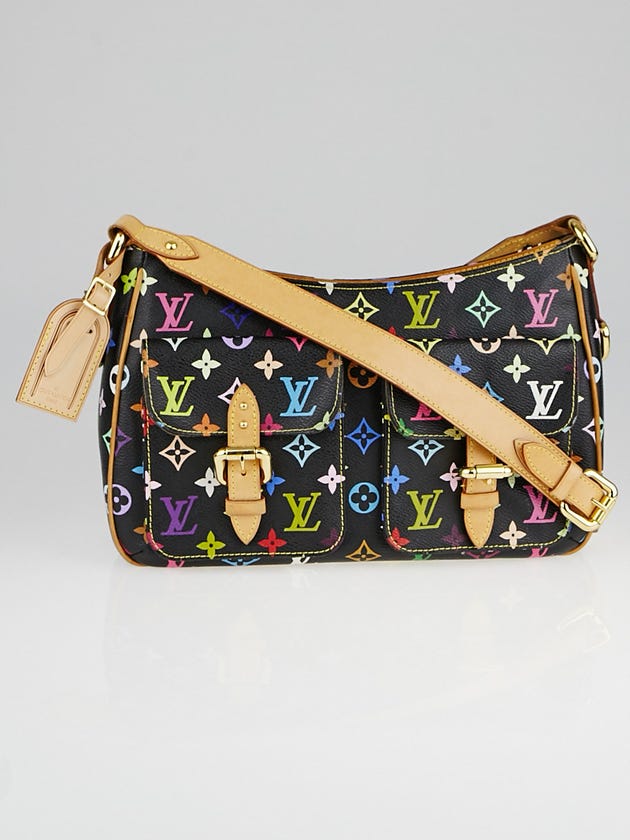 Louis Vuitton Black Monogram Multicolore Lodge GM Bag