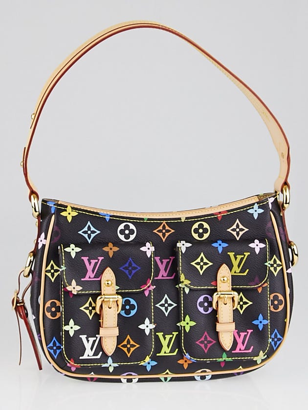 Louis Vuitton Black Monogram Multicolore Lodge PM Bag
