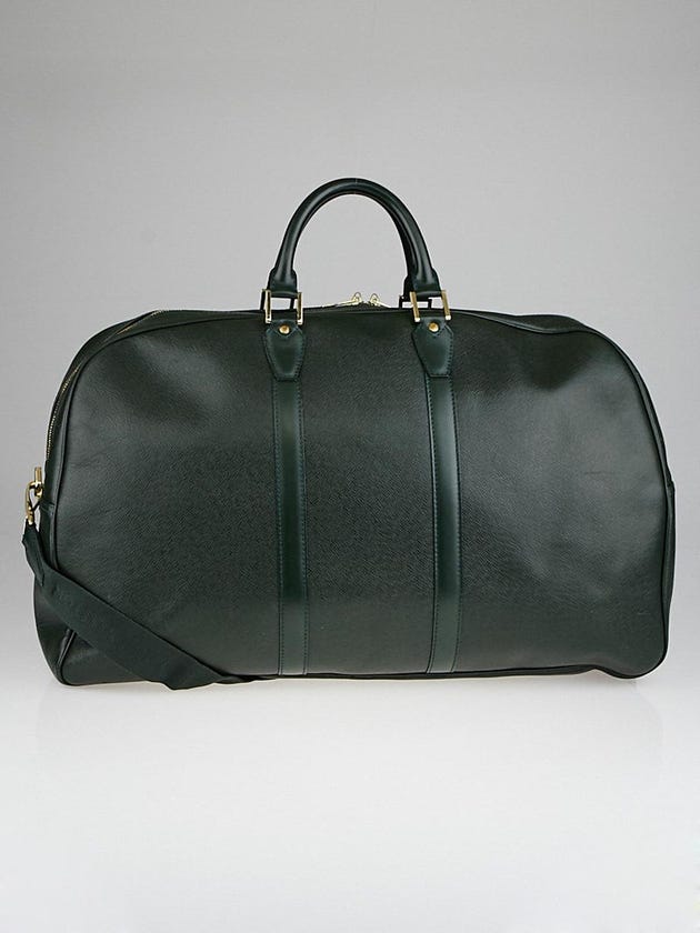 Louis Vuitton Epicea Green Taiga Leather Kendall GM Keepall Bag