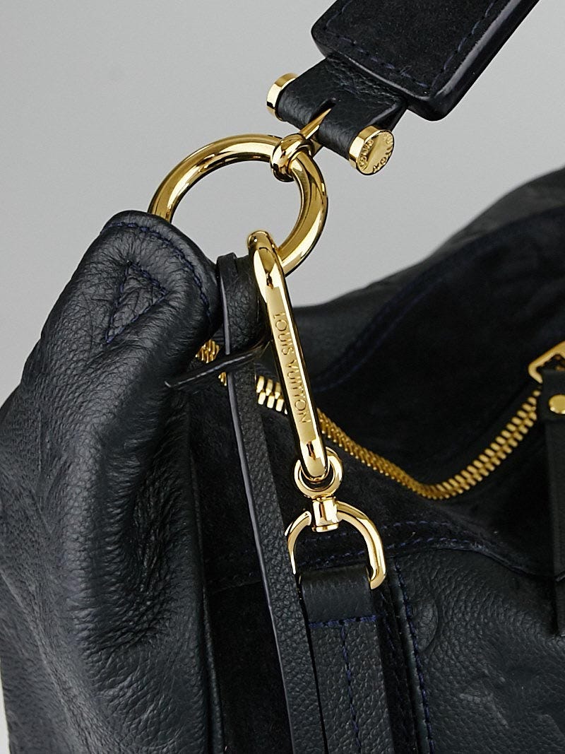 Louis Vuitton Bleu Infini Monogram Empreinte Leather Audacieuse GM Bag  Louis Vuitton