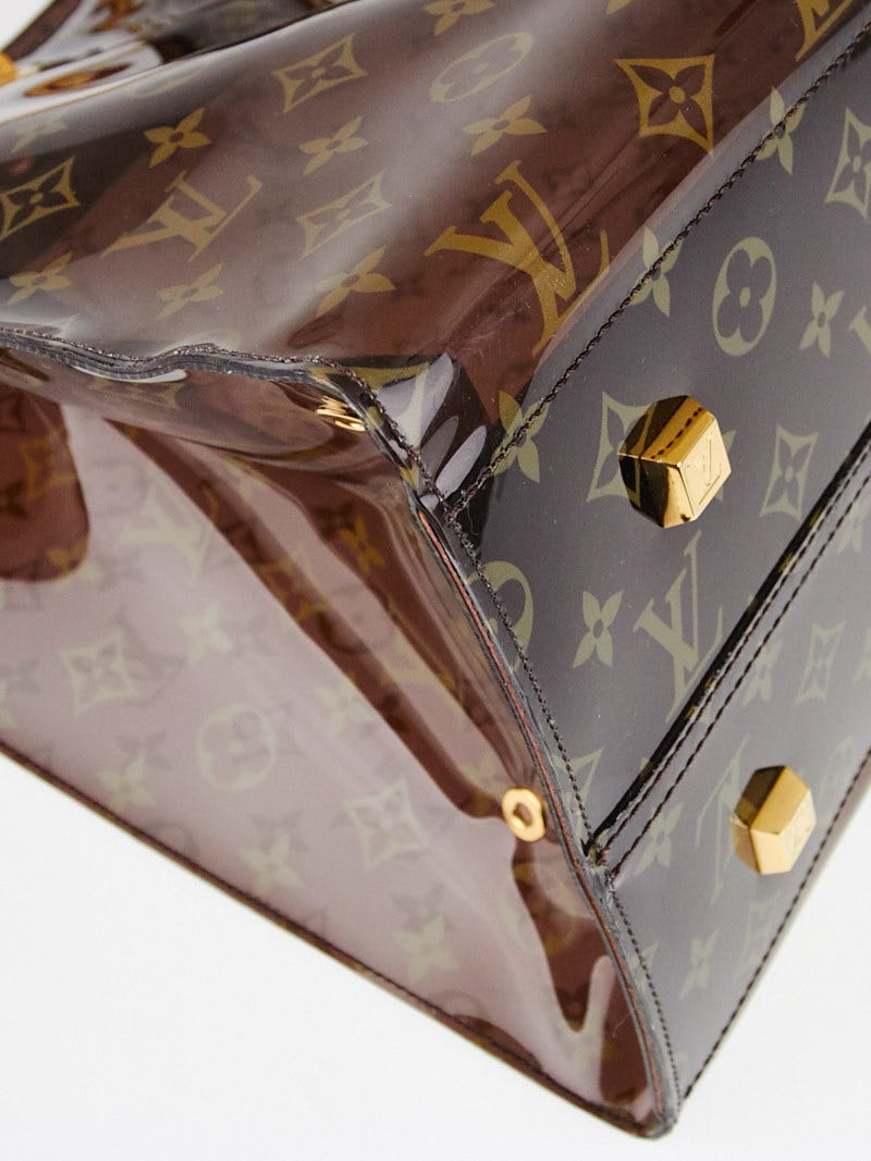Louis Vuitton Limited Edition Monogram Vinyl Ambre Cruise Tote Bag 