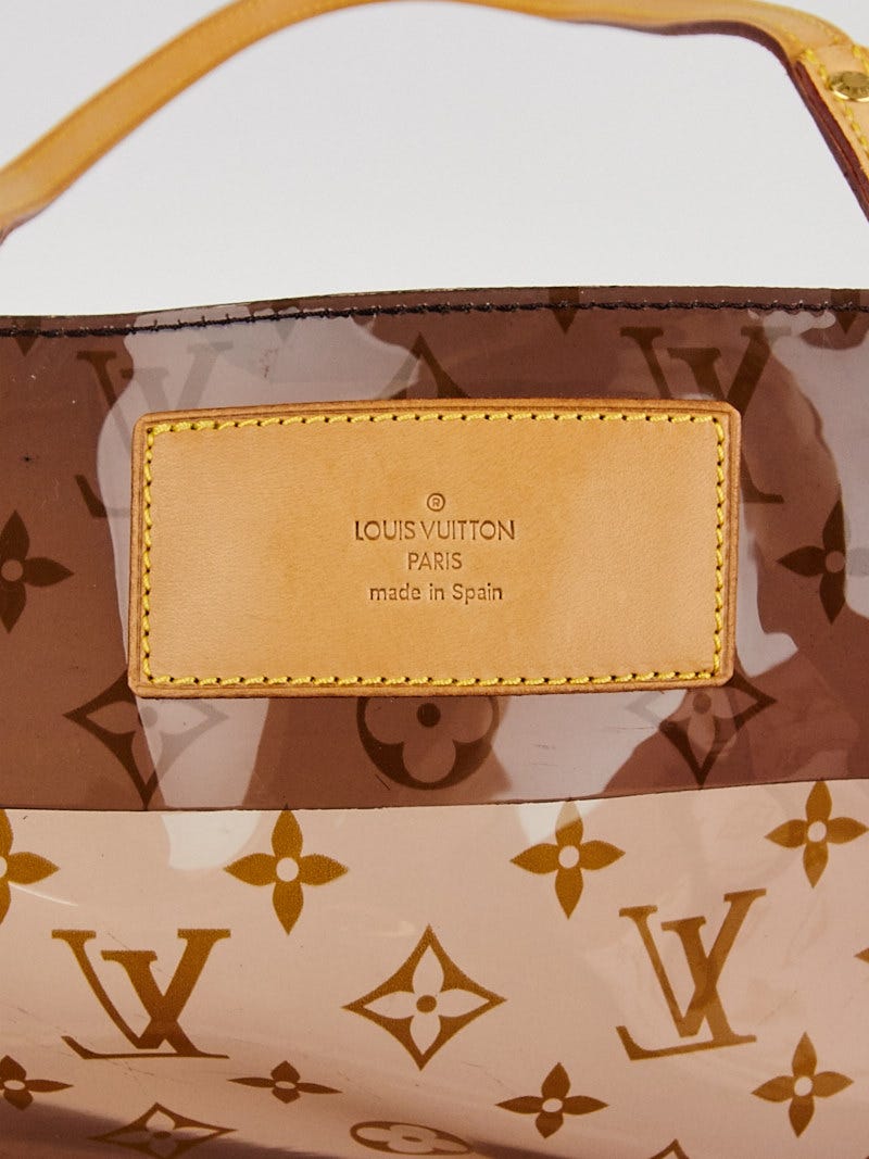 Louis Vuitton モノグラムハンドバッグ　ノベルティ Louis Vuitton Limited Edition Monogram Vinyl Ambre Cruise Tote Bag