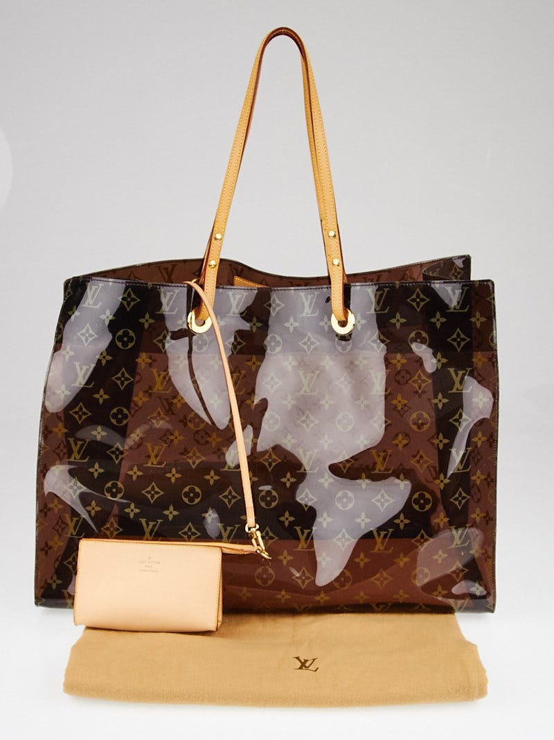 Louis Vuitton Limited Edition Monogram Vinyl Ambre Cruise Tote Bag 