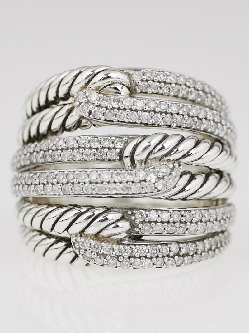 David yurman labyrinth single loop ring hot sale