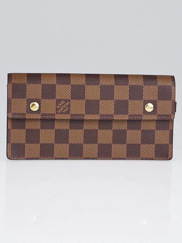 Louis Vuitton Damier Canvas Accordeon Clutch Wallet