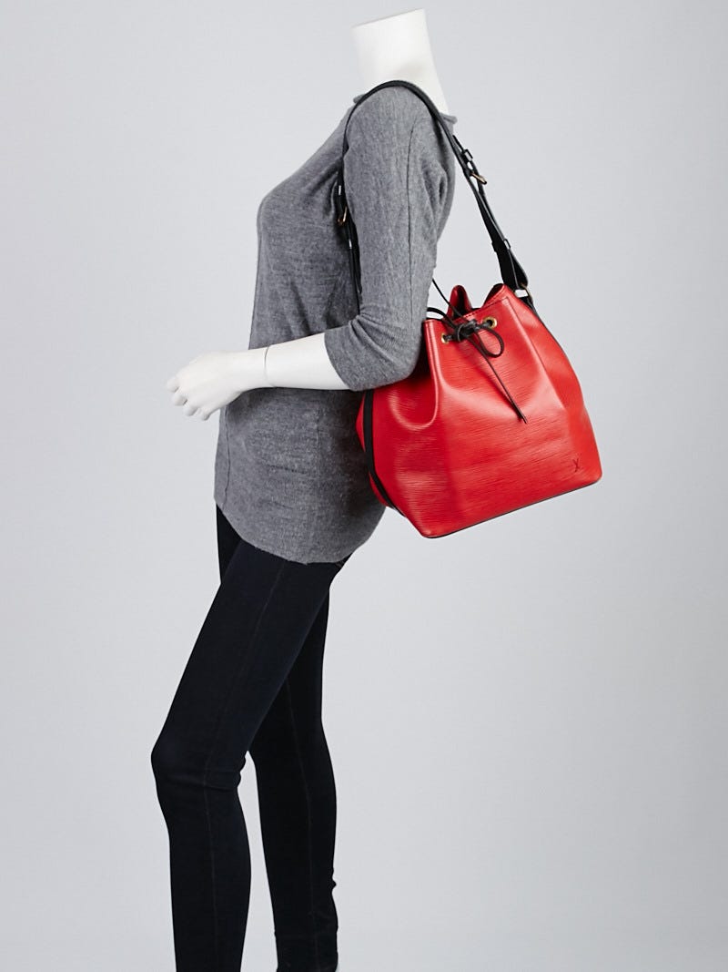 louis vuitton petit noe epi leather