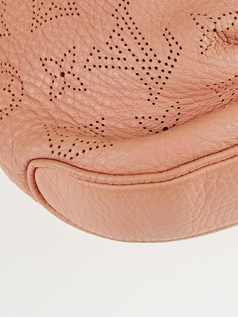 Louis Vuitton Pink Monogram Mahina Leather Selene PM Bag w/o Long Strap