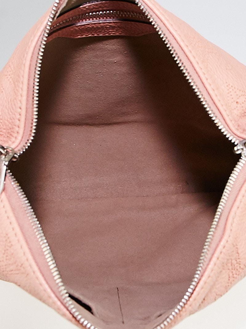 Louis Vuitton Selene Handbag Mahina Leather PM Pink 18939843