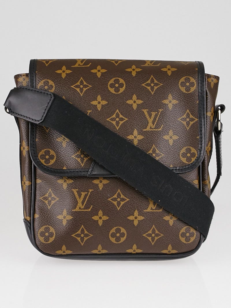 Louis Vuitton, Bags, Louis Vuitton Bass Messenger Bag Macassar Monogram  Canvas Pm Brown