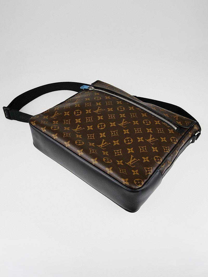 Louis Vuitton Monogram Macassar Bass GM Messenger Bag w/ ZK Initials – The  Closet