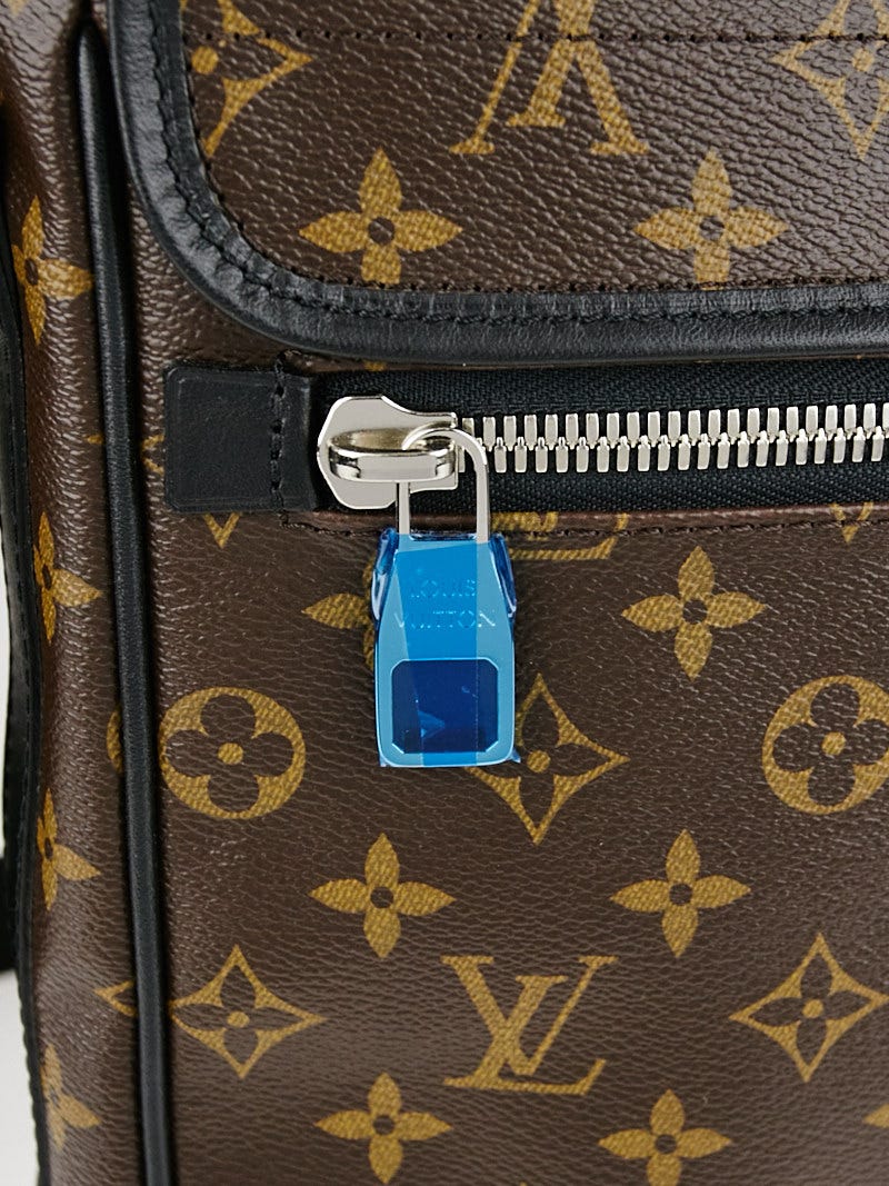 Louis Vuitton Monogram Macassar Bass GM Messenger Bag w/ ZK