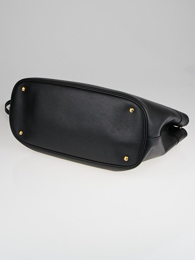 【JICHOI】24fw JX TOTE BAG Gucci Black Leather Bright Bit Tote Bag | Yoogi's Closet