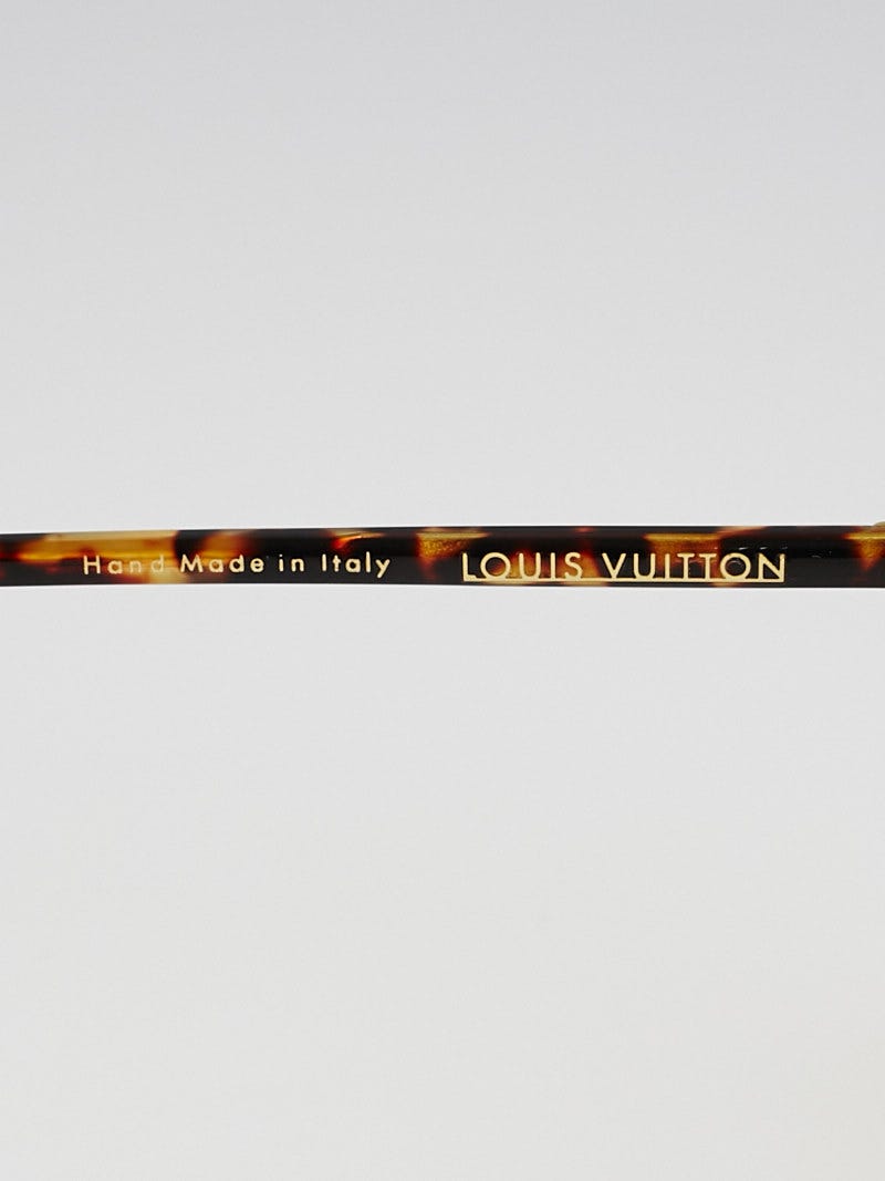 Louis Vuitton Goldtone Metal Frame Monogram Conspiration Pilote  Sunglasses-Z0164U - Yoogi's Closet