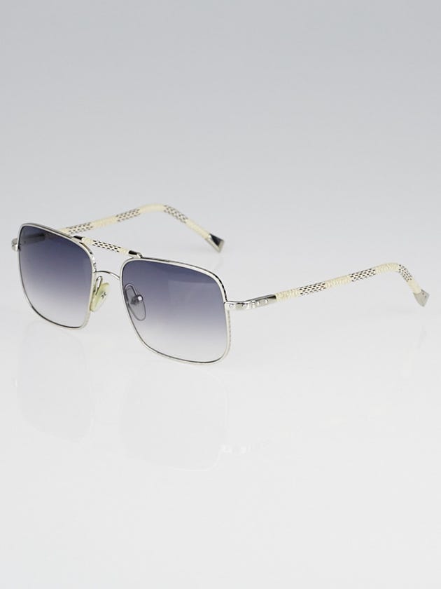 Louis Vuitton Damier Azur Canvas Conspiration Carre Sunglasses-Z0297U