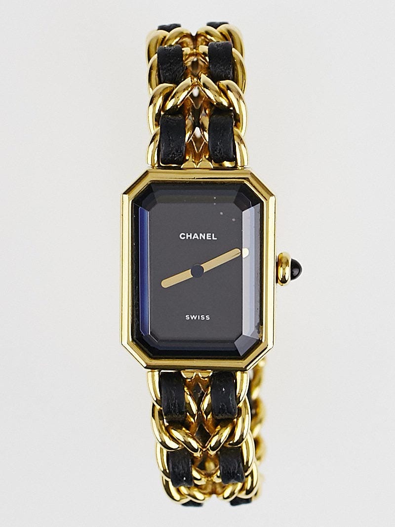 Chanel gold chain 2025 watch