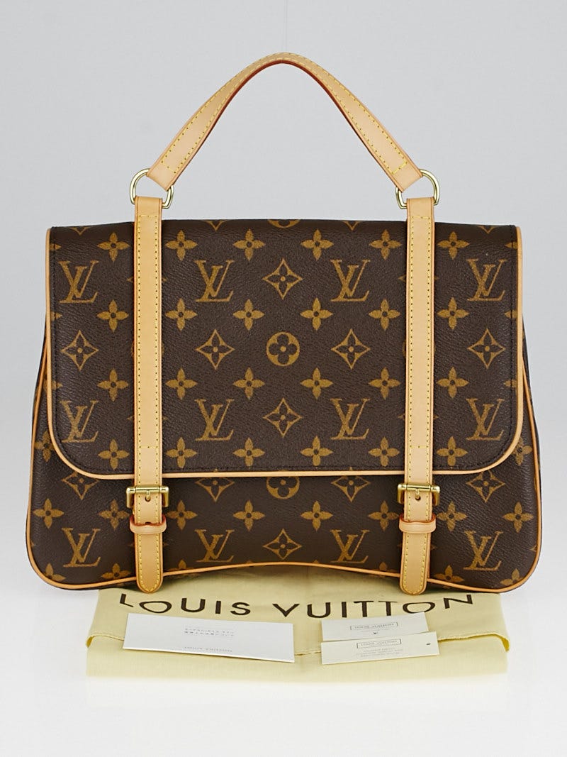 Louis+Vuitton+Marelle+Belt+Bag+Brown+Canvas for sale online