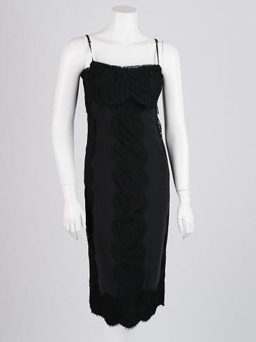 gucci lace slip dress See Dakota Johnson's Slinky Slipdress With Sheer Bodice