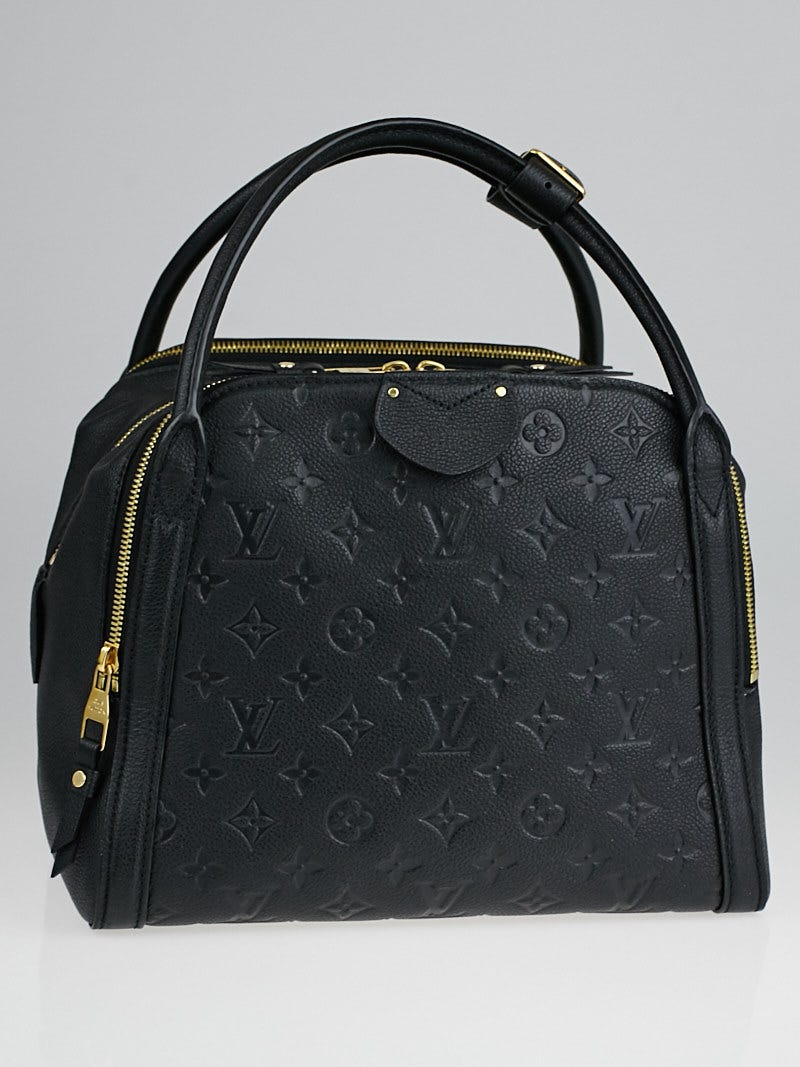 Louis Vuitton Black Monogram Empreinte Marais MM Bag Yoogi s Closet