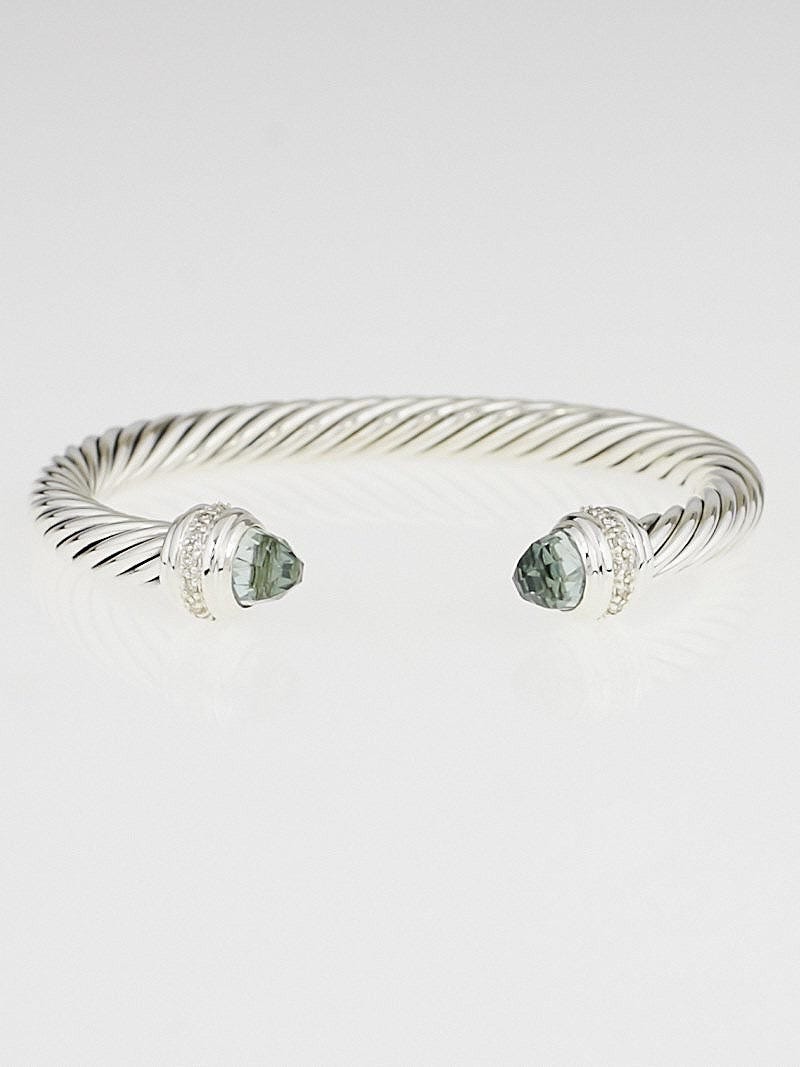 David yurman on sale prasiolite bracelet