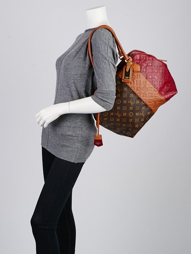 驚きの価格が実現！ Edition Limited Vuitton Louis Bordeaux Blocks Monogram バッグ