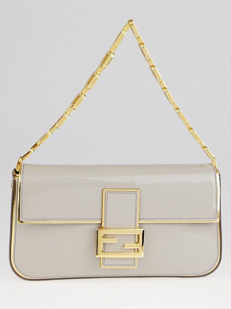 Patent baguette bag deals