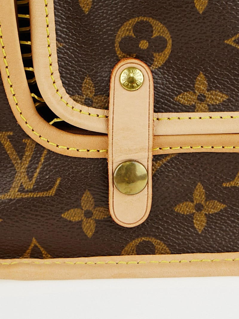 Louis Vuitton Monogram Canvas Sac Chien 50 Dog Carrier | Yoogi's