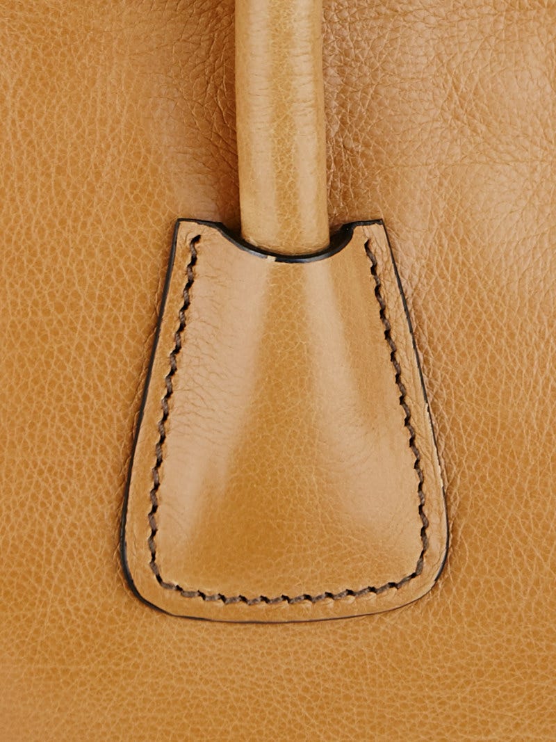 Prada Naturale Glace Calf Leather Twin Pocket Double Handle