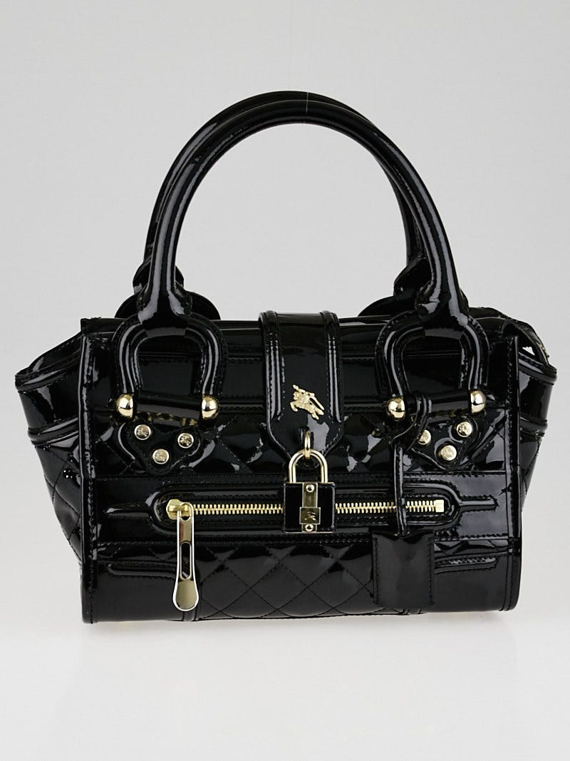 Burberry patent leather handbag new arrivals