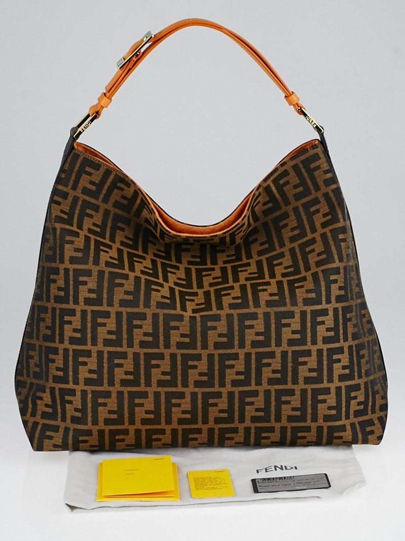 Fendi Zucca Jacquard Foldable Tote Bag