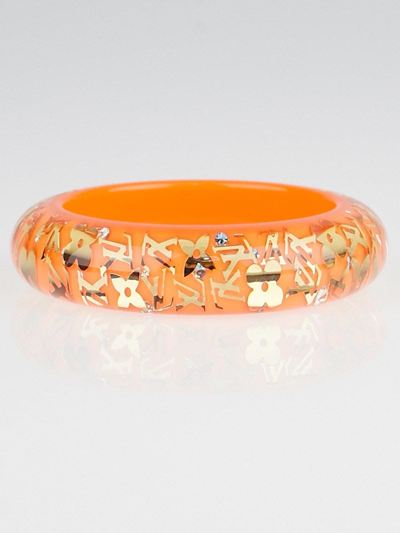 orange bracelet monogram