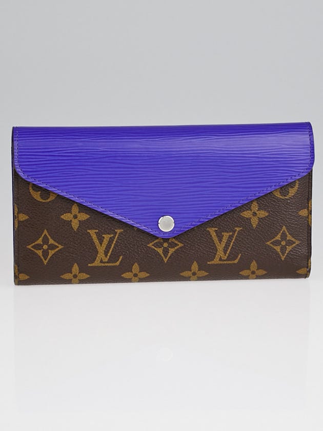 Louis Vuitton Figue Epi Leather and Monogram Canvas Marie-Lou Long Wallet
