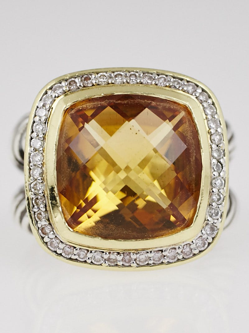 David yurman champagne new arrivals citrine albion ring