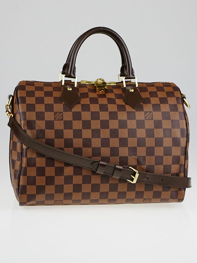 Louis Vuitton Damier Canvas Speedy 30 Bandouliere Bag