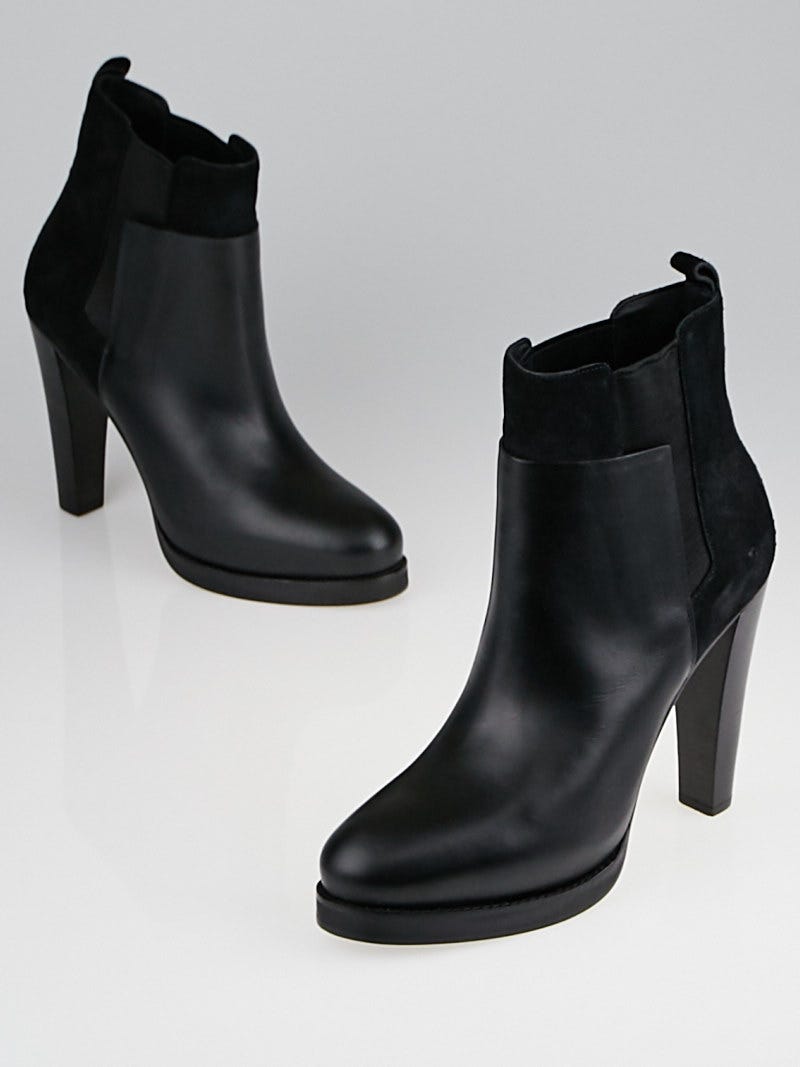 Balenciaga suede ankle boots sales