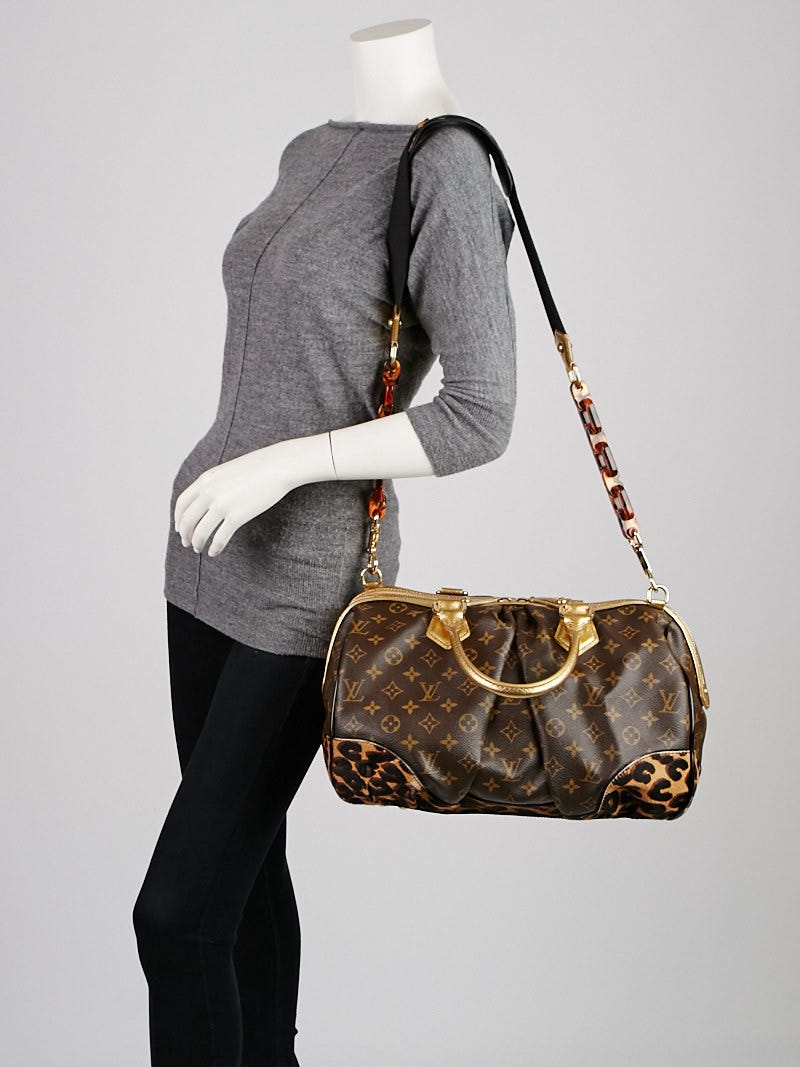 Louis Vuitton Monogram Canvas and Leopard Calfhair Limited Edition Stephen  Sprouse Bag Louis Vuitton