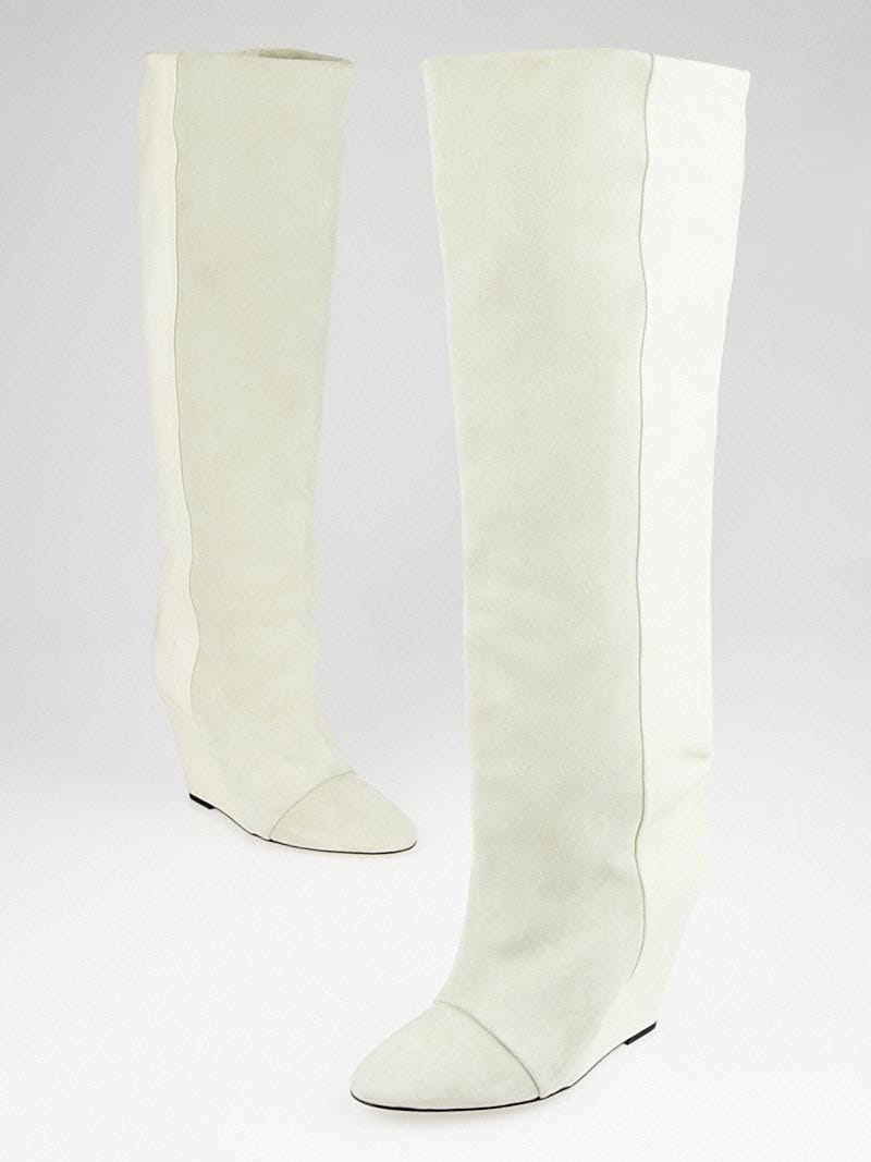 ISABEL MARANT ベージュ ウエスタンブーツ 39 - メルカリ