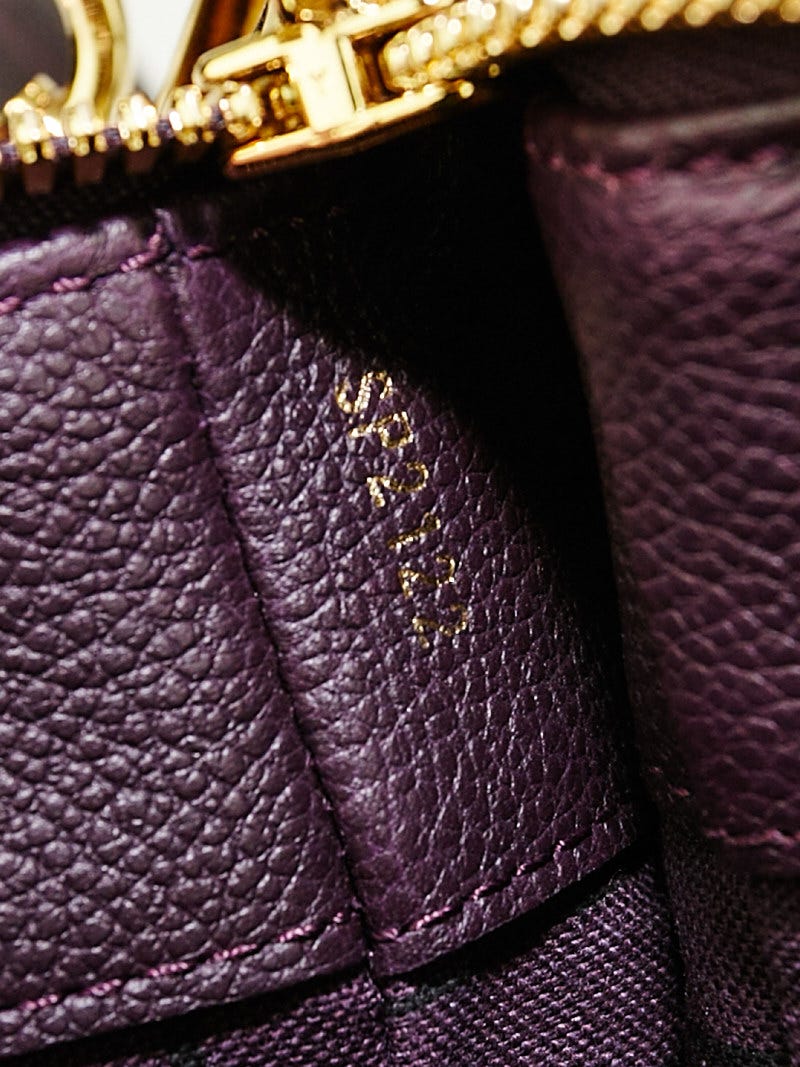 Louis Vuitton Aube Monogram Empreinte Leather Audacieuse PM Bag