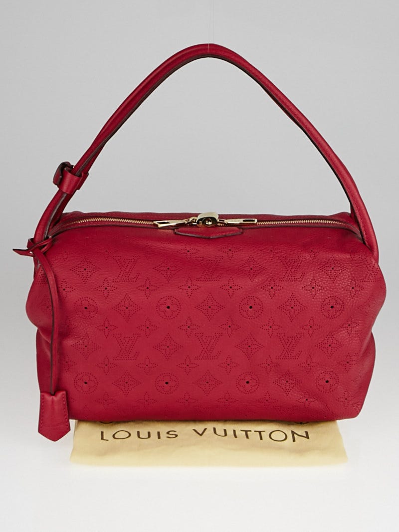Louis Vuitton Grenat Mahina Leather Galatea PM Bag Louis Vuitton