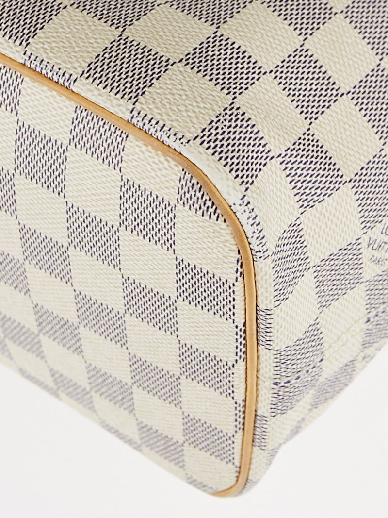 Authenticated Used Louis Vuitton Damier Azur Saleya PM N51186 Bag Tote  Handbag Ladies 