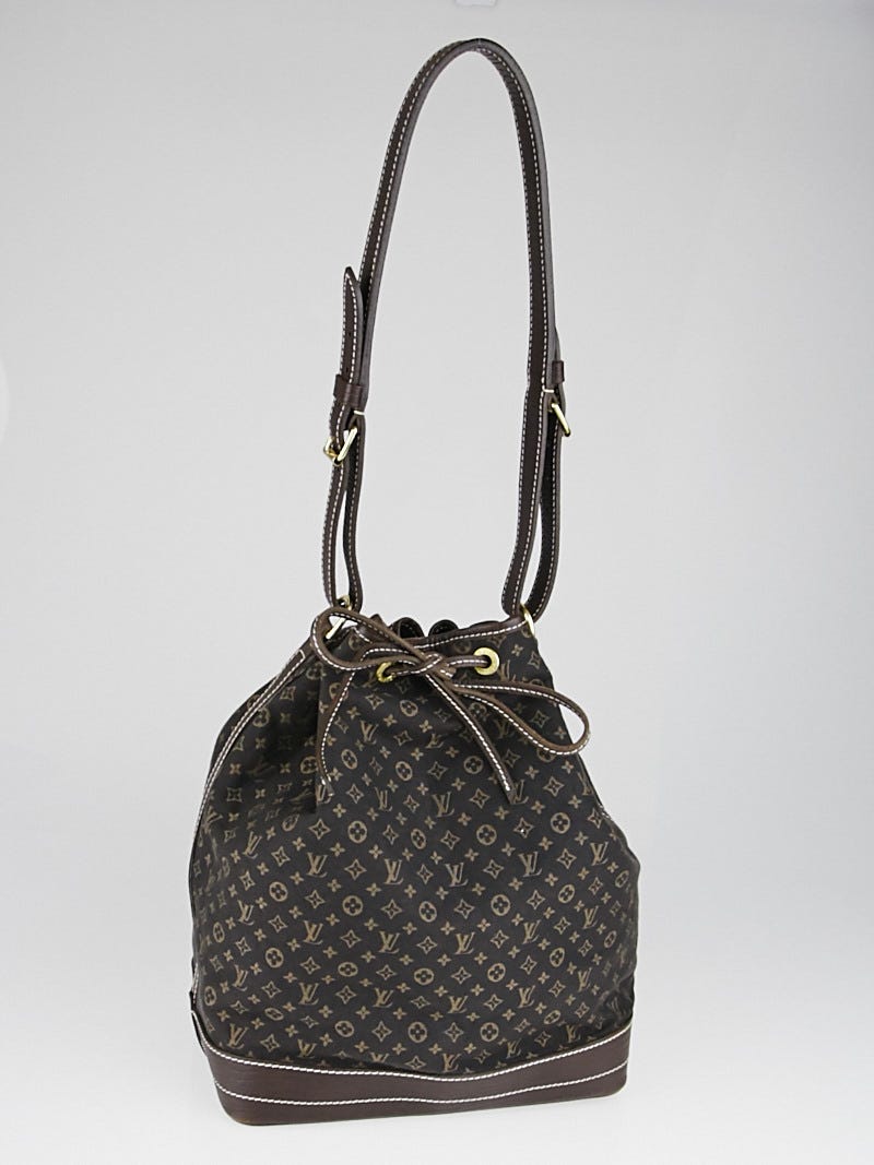Louis Vuitton Ebene Monogram Mini Lin Noe Bag, 2007