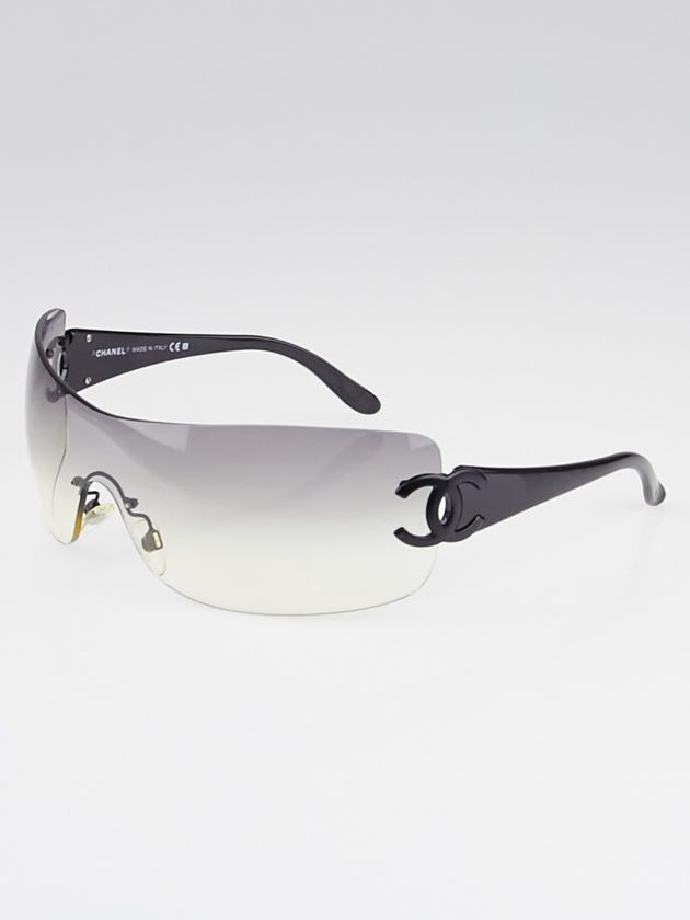 Chanel Black Oversized Frame CC Logo Sunglasses-4119