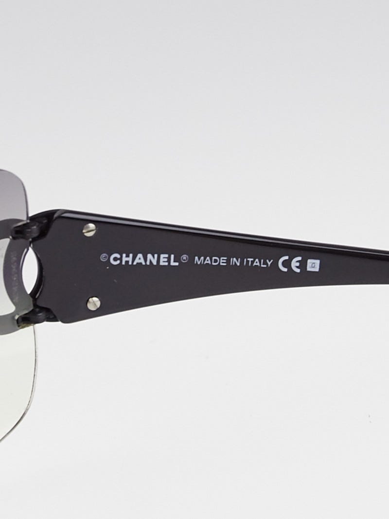 Chanel Black Oversized Frame CC Logo Sunglasses-4119