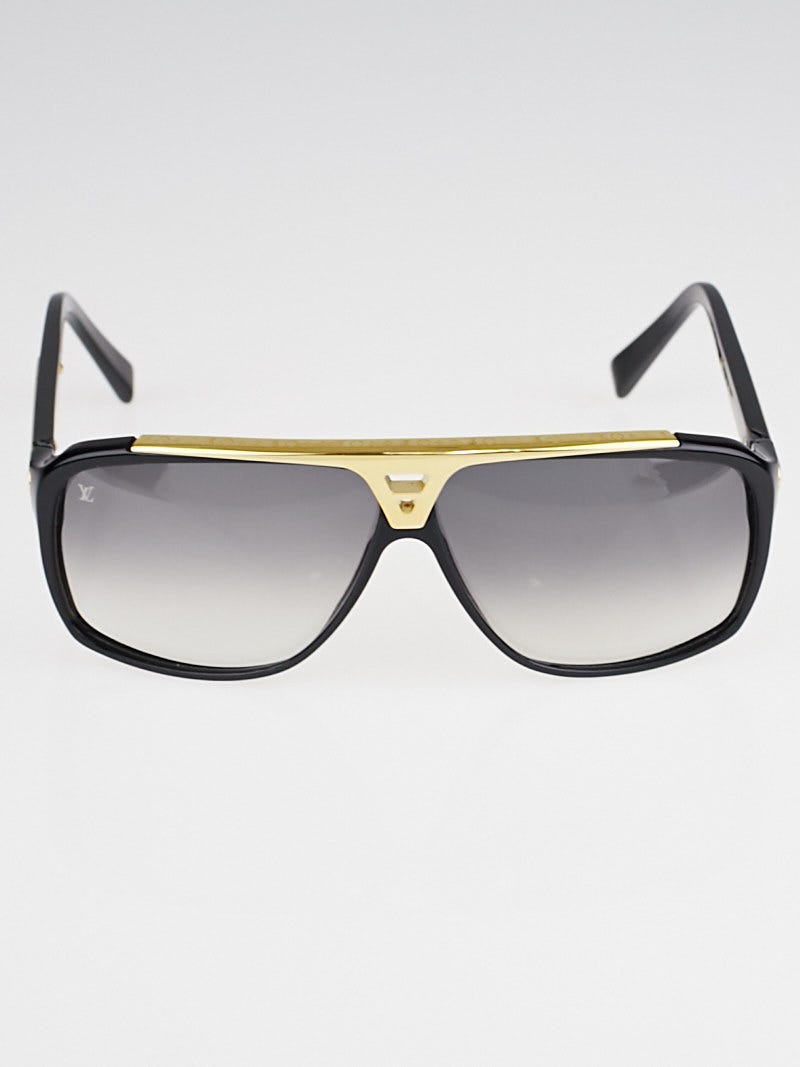Louis Vuitton Black Acetate Frame Evidence Millionaire Sunglasses Z0105W -  Yoogi's Closet