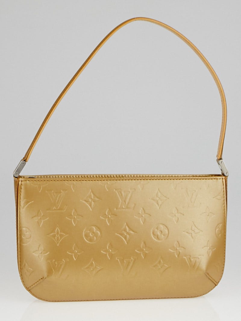 Louis Vuitton Burgundy Monogram Mat Fowler Bag at 1stDibs
