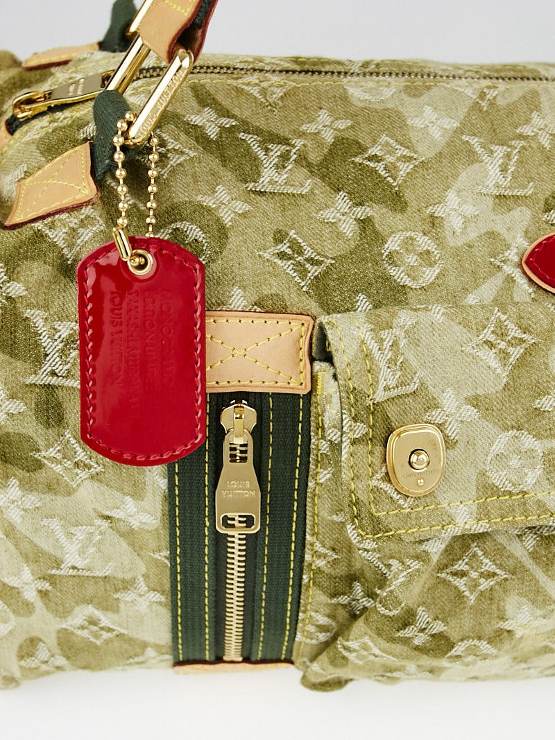 Louis Vuitton Limited Edition Monogramouflage Denim Lys Bag