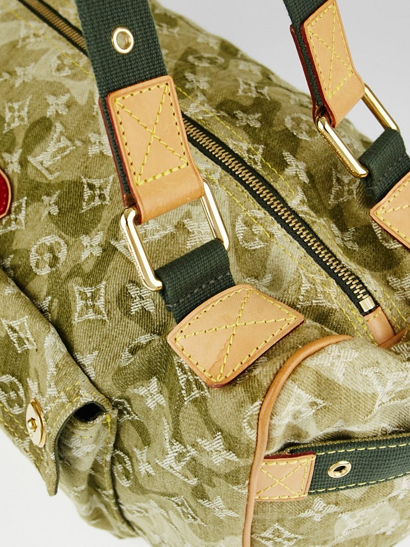 Louis Vuitton x Takashi Murakami Denim Monogramouflage Lys Bag